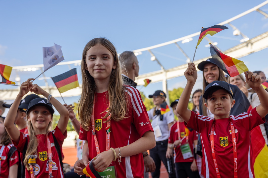 Vima bei den World Transplant Games in Dresden